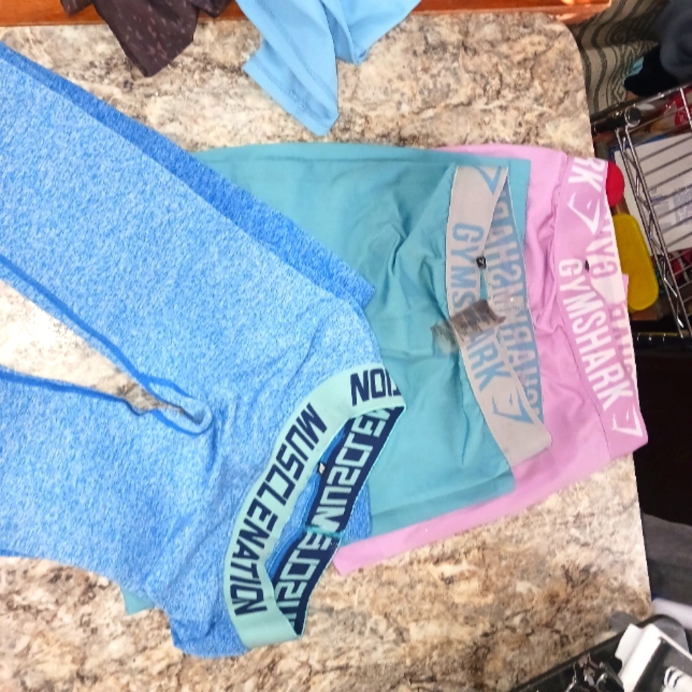 Workout pants 3 pair